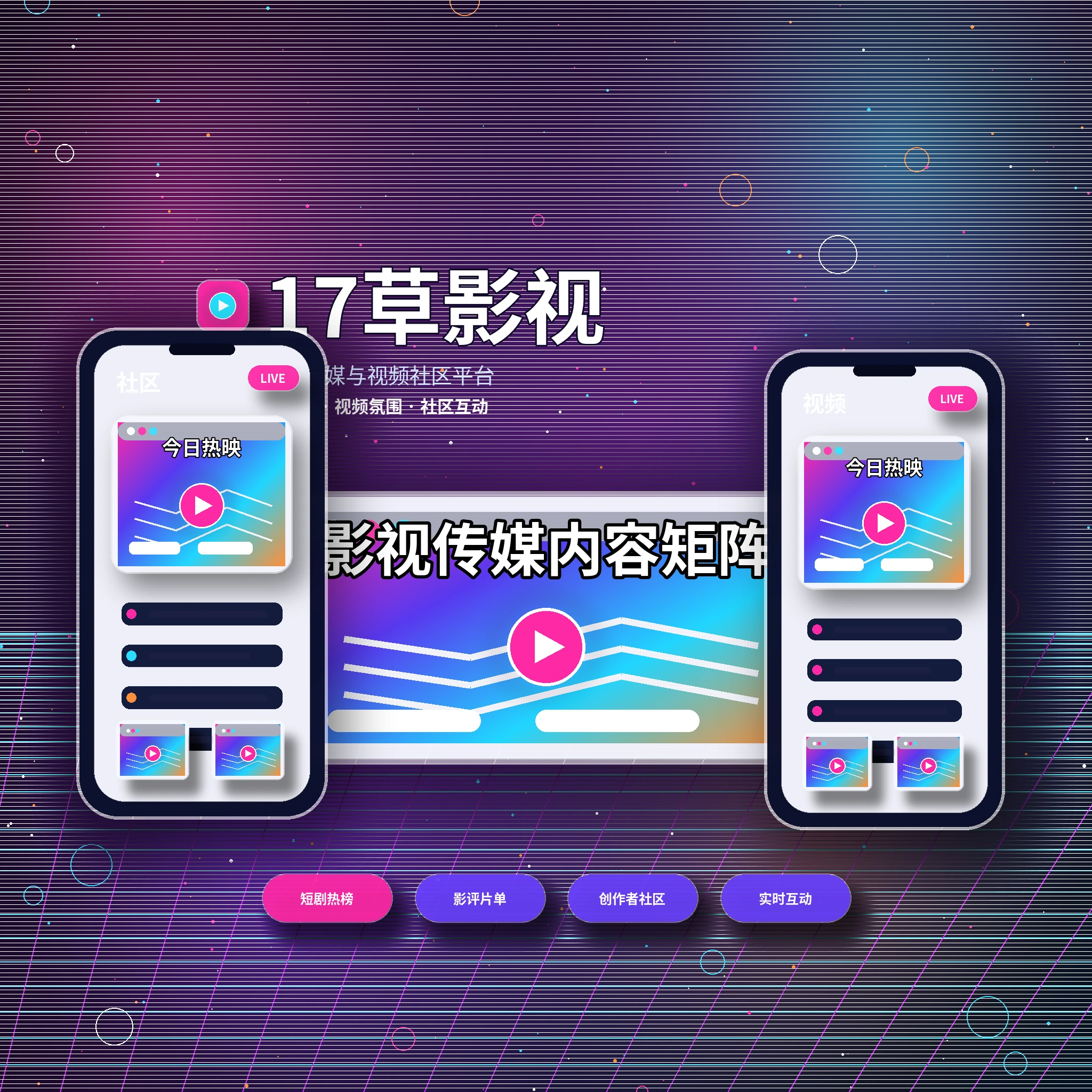 17c品牌与视频社区服务介绍